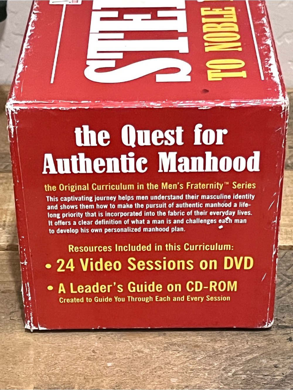 Vintage Men's Fraternity Authentic Manhood 24-DVD Box Set - Picture 4 of 4